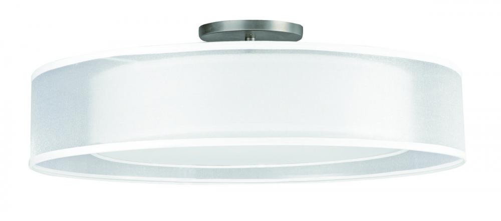 Cortez 24" LED Semi-Flush