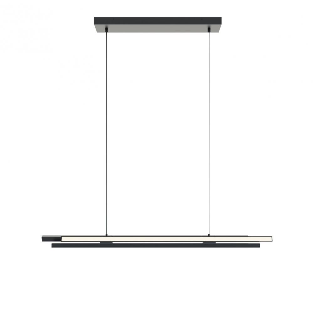 Indra 44'' Linear Pendant LED 40W 120-277V BK