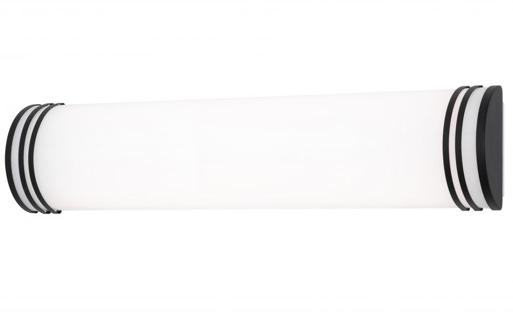 Palmer 24'' Vanity LED 25W 120-277V BK