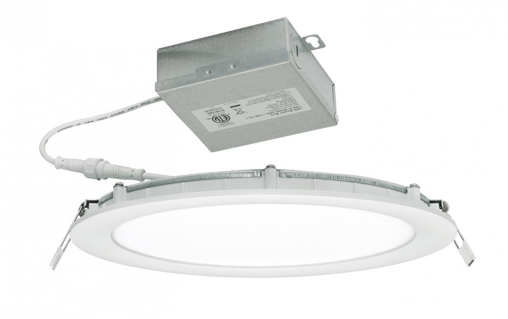 Tuck 8'' LED Flushmount 5CCT 120V White