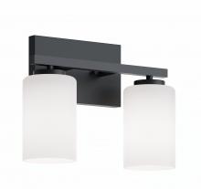 AFX Lighting, Inc. LEOV1309MBBK - Leo 13'' Med Base Vanity,120V,BK