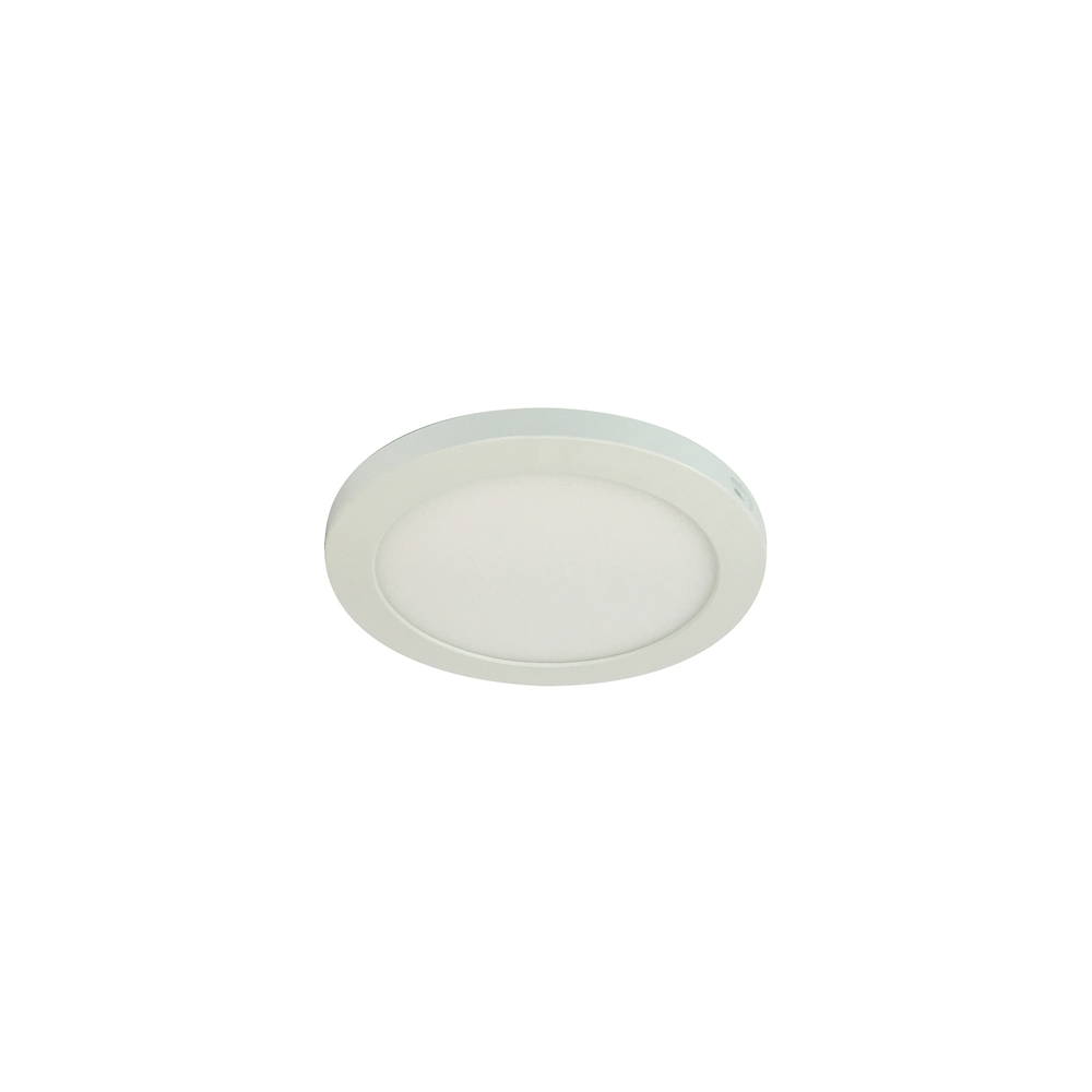 6" ELO+ Surface Mounted LED, 700lm / 12W, 5000K, 90+ CRI, 120V Triac/ELV Dimming, White