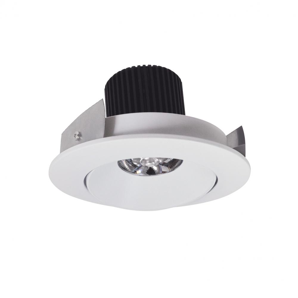 4" Iolite LED Round Adjustable Cone Reflector, 10-Degree Optic, 800lm / 12W, 3500K, Matte Powder