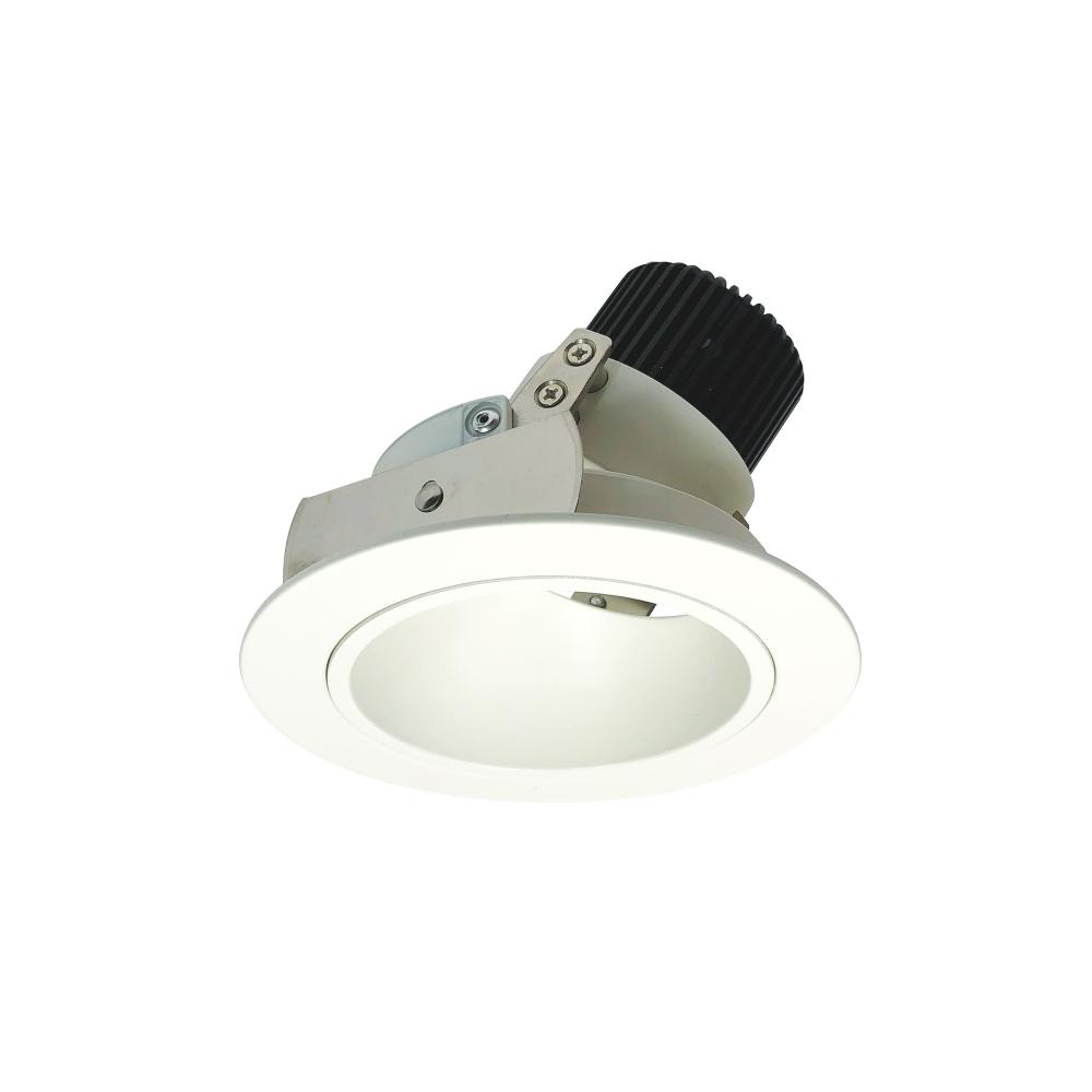 4" Iolite LED Round Adjustable Deep Reflector, 10-Degree Optic, 800lm / 12W, 3500K, Matte Powder