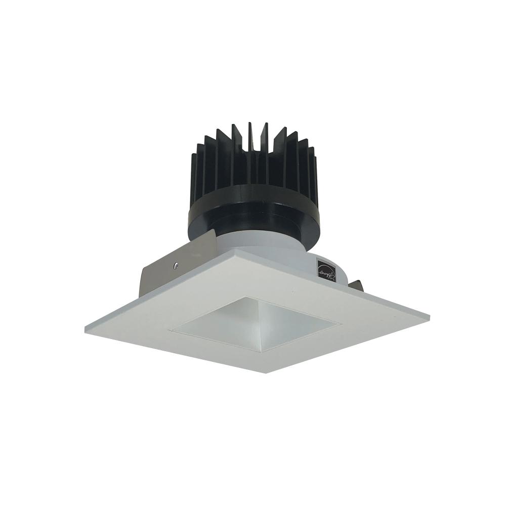 4" Iolite LED Square Reflector with Square Aperture, 10-Degree Optic, 800lm / 12W, 4000K, White