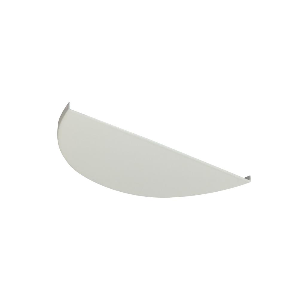 Round Eyelid Accessory for 5" Cobalt Click Retrofits, White Finish