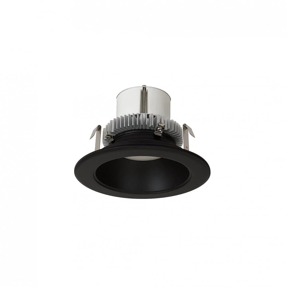 4" Cobalt Click Round Retrofit Reflector, 750lm / 10W, 3500K, Black Reflector / Black Flange,