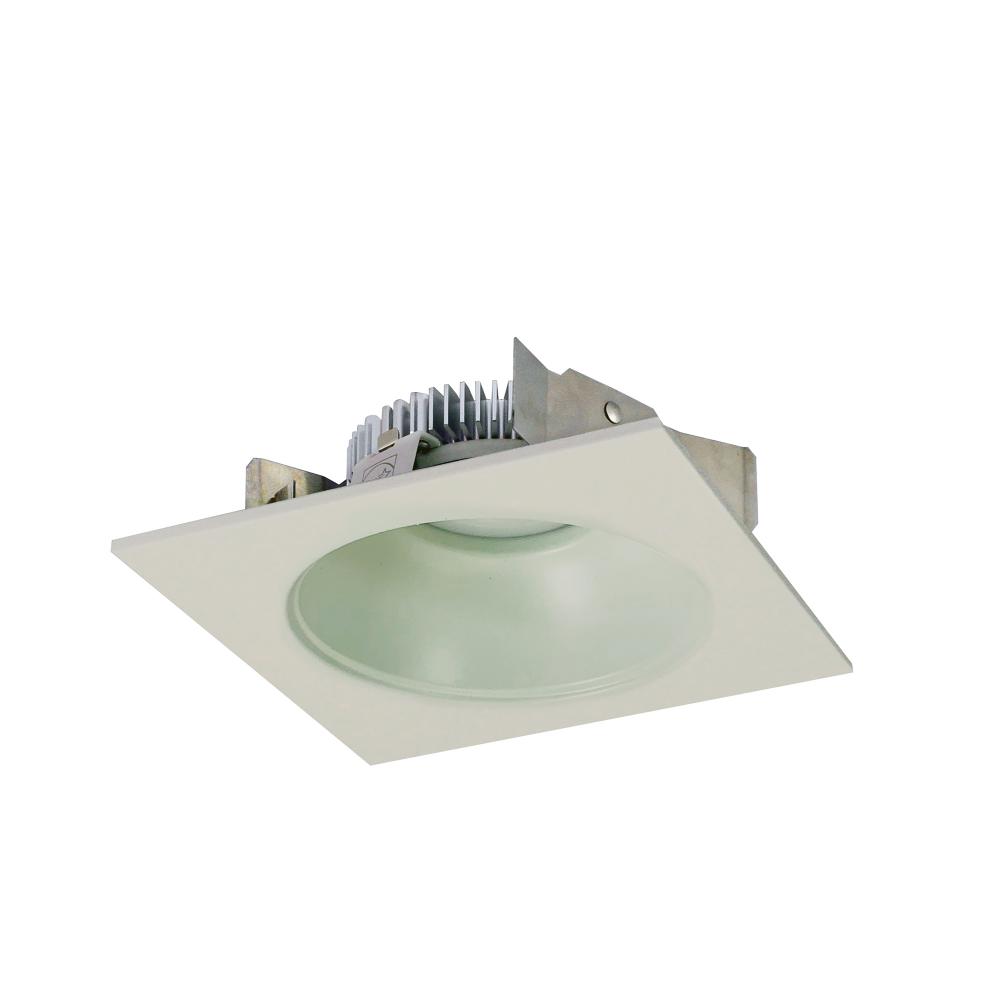 4" Cobalt Shallow High Lumen LED Trim, Square/Round Reflector, 850lm, 4000K, White