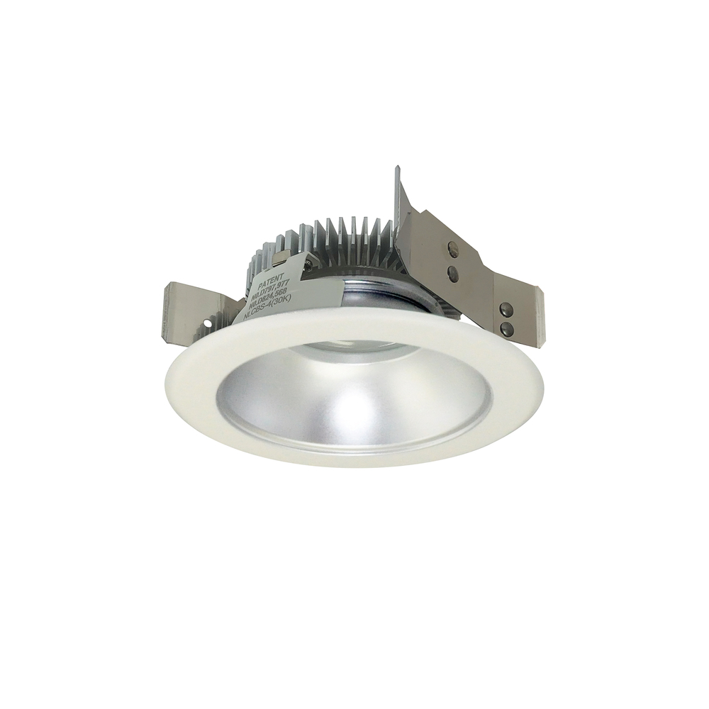 4" Cobalt Shallow High Lumen LED Trim, Round Reflector, 850lm, 2700K, Haze/MPW