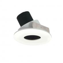 Nora NIO-4RPHA40QMPW - 4" Iolite LED Round Adjustable Pinhole, 10-Degree Optic, 800lm / 12W, 4000K, Matte Powder White