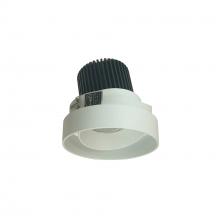 Nora NIO-4RTLA30QWW - 4" Iolite LED Round Trimless Adjustable, 10-Degree Optic, 800lm / 12W, 3000K, White Adjustable /