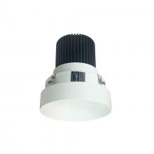 Nora NIO-4RTLNDC40XMPW/10 - 4" Iolite LED Round Trimless Downlight, 1000lm / 14W, 4000K, Matte Powder White Finish