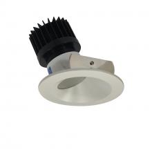 Nora NIO-4RWCDXWW/HL - 4" Iolite LED Round Wall Wash, 1500lm/2000lm (varies by housing), Comfort Dim, White Reflector /