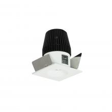 Nora NIOB-1SNG30XMPW - 1" Iolite LED BWF Square Reflector with Round Aperture, 600lm, 3000K, Matte Powder White