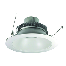 Nora NLCBC2-65135WW/AEM - 6" Cobalt Click LED Retrofit, Round Reflector, 750lm / 10W, 3500K, White Reflector / White