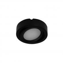 Nora NMP2-A30B - 24V Josh Adjustable LED Puck Light, 300lm / 3000K, Black Finish