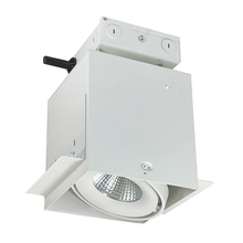 Nora NMRTLG-11D6L1940W - LED Trimless 1-Head MLS Housing, 30W / 2100lm per Head, 4000K, 32-Degrees Flood, White, 120-277V