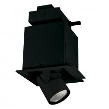 Nora NMRTLGPD-11D2L2035FB - Pull-Down LED Trimless 1-Head MLS, 30W / 2100lm per Head, Flood, 3500K, Black, 277V 0-10V Dimming