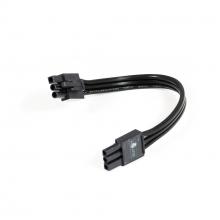 Nora NUA-812B - 12" LEDUR Interconnect Cable, Black