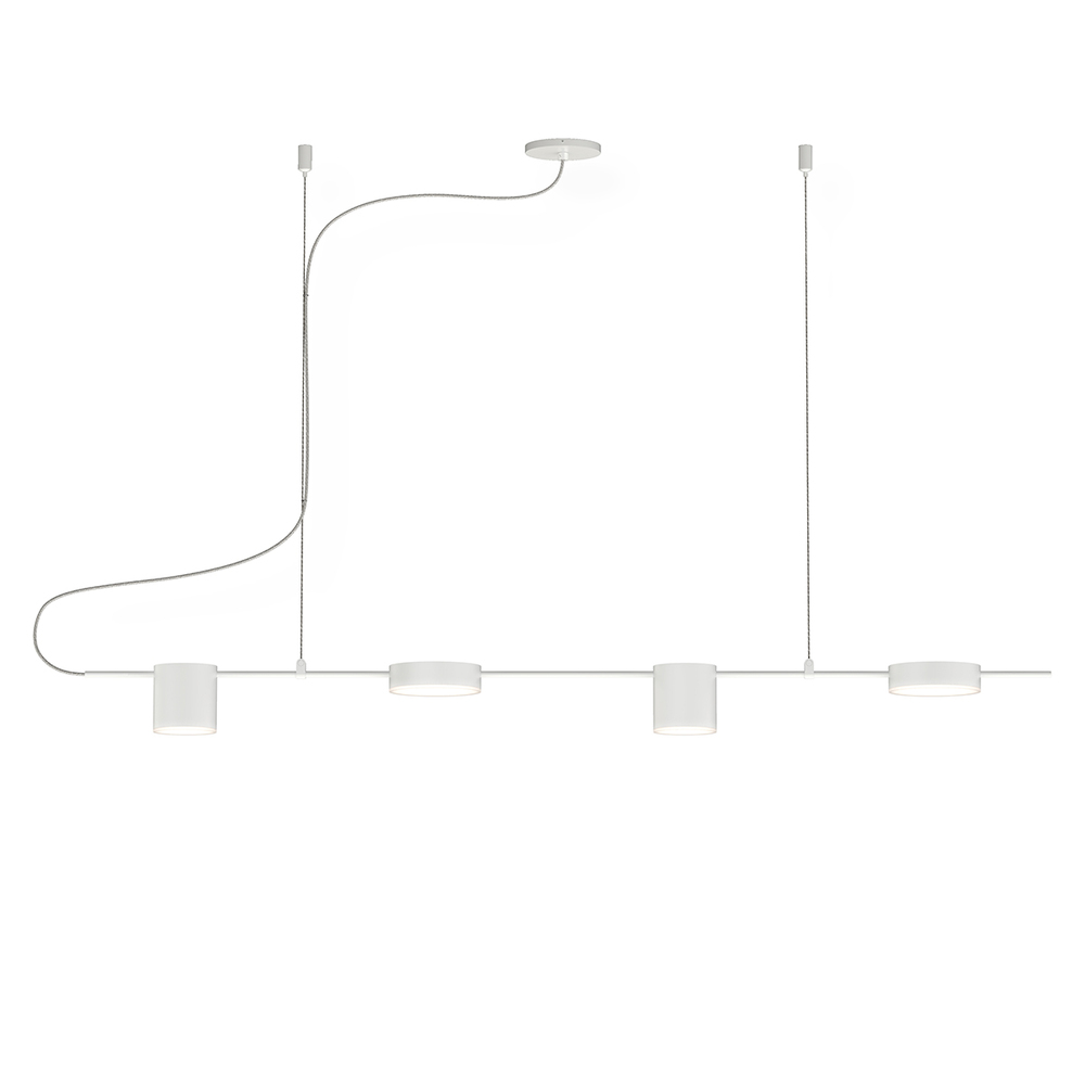 4-Light LED Linear Pendant