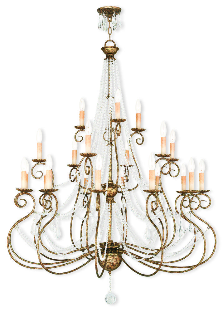 21 Light EB Foyer Chandelier