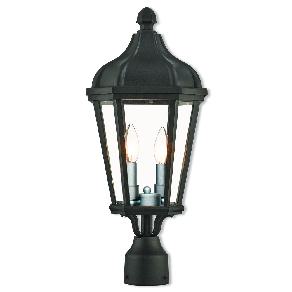 2 Lt TBK Outdoor Post Top Lantern