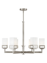 Livex Lighting 40196-91 - 6 Lt BN Chandelier