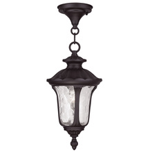 Livex Lighting 7849-07 - 1 Light Bronze Chain Lantern