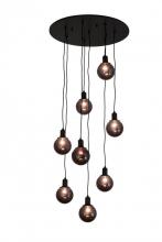  171526 - 28" Wide Bola 8 Light Cascading Pendant