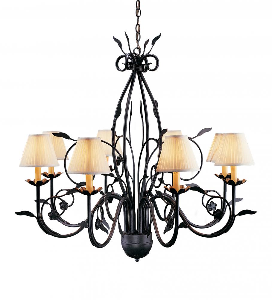 36" Wide Bordeaux 8 Light Chandelier