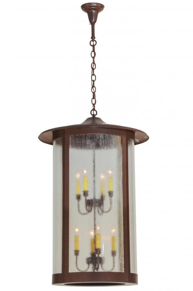 24"W Fulton Hanging Lantern Pendant