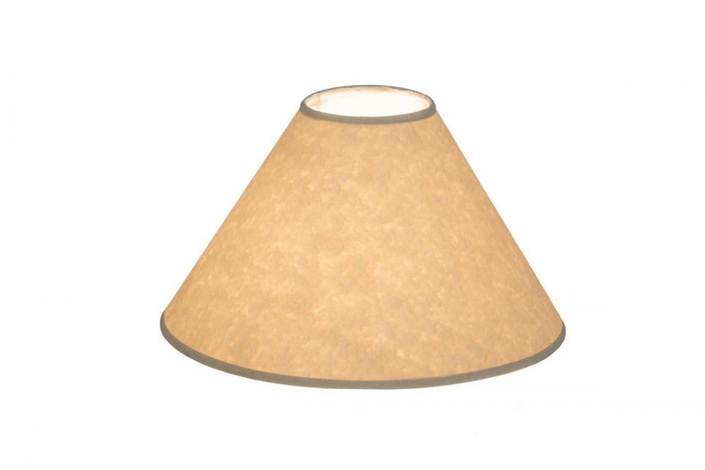 13"W EGGSHELL KRAFT PAPER SHADE