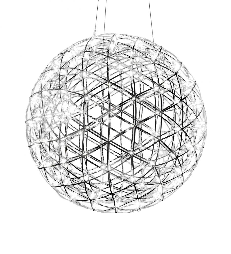 35" Wide Geosphere Pendant