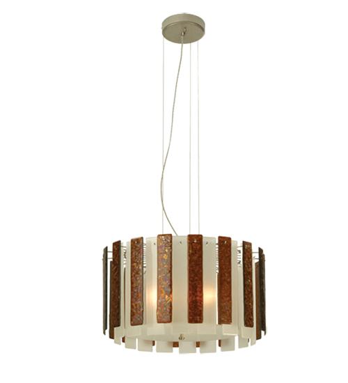 30"W Metro Fusion Cascata Chandelier