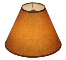 Meyda Blue 116421 - 10"W X 7"H Taos Brown Parchment Shade