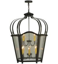 Meyda Blue 121582 - 33"W Citadel 10 LT Pendant