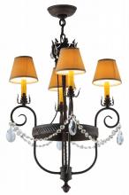 Meyda Blue 142451 - 18" Wide Antonia 4 LT Chandelier