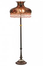 Meyda Blue 149642 - 63.5" High Elizabeth W/Fringe Floor Lamp