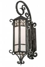 Meyda Blue 178196 - 12" Wide Caprice Lantern Wall Sconce