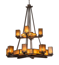 Meyda Blue 213469 - 60" Wide Avondale Two Tier Chandelier