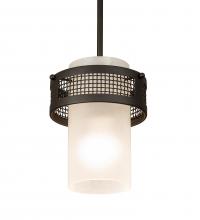 Meyda Blue 216797 - 8" Wide Maglia Semplice Mini Pendant