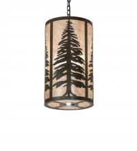 Meyda Blue 244171 - 14" Wide Tall Pines Pendant