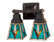 Meyda Blue 48182 - 12" Wide Valencia Mission 2 Light Wall Sconce