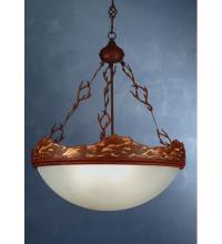 Meyda Blue 78124 - 25" Wide Waves Inverted Pendant