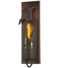 Meyda Blue 99641 - 6" Wide Tuscan Vineyard Wine Bottle Wall Sconce