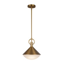 Artcraft AC11861BR - Abruzzo Collection 1-Light Pendant Brass