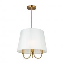 Artcraft SC13330BG - Rhythm 3 Light Pendant Brushed Gold