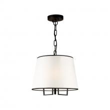 Artcraft SC13340BK - Coco 3 Light Pendant Black