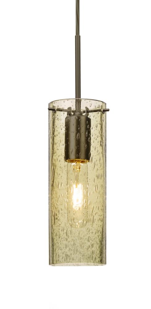 Besa, Juni 10 Cord Pendant, Gold Bubble, Bronze, 1x60W Medium Base