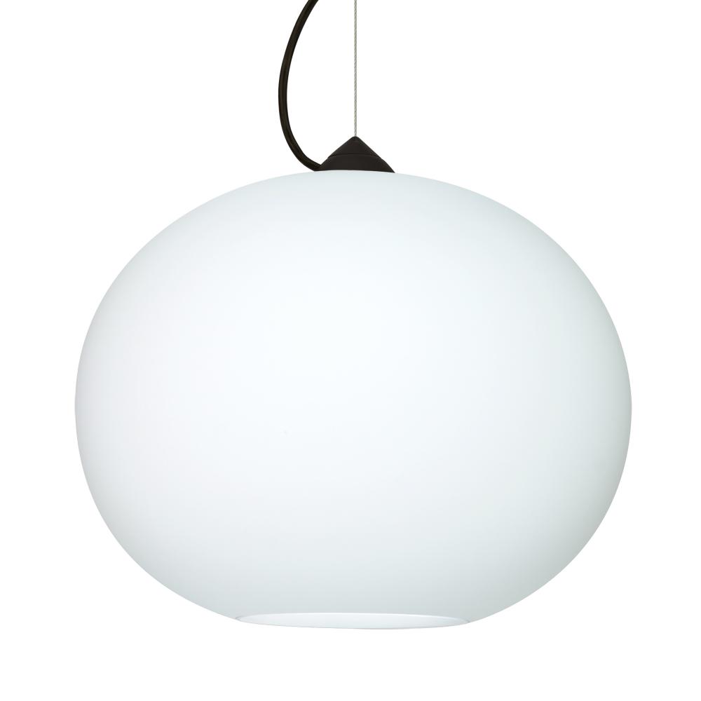 Besa Pendant Jordo Black Opal Matte 1x150W MAX MAX E26 Base